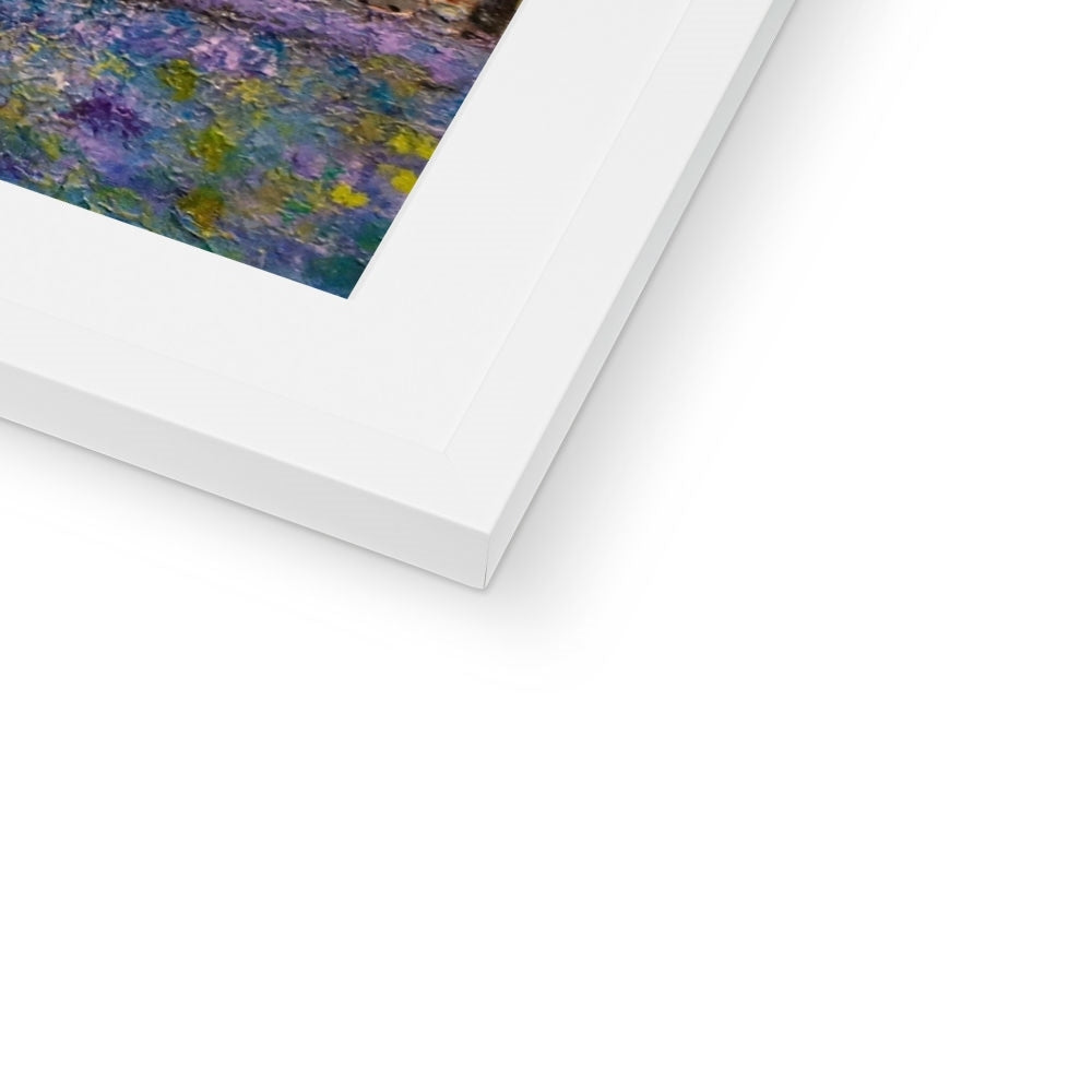 Scottish Paintings - ' Highland Bluebells ' Framed & Mounted Print