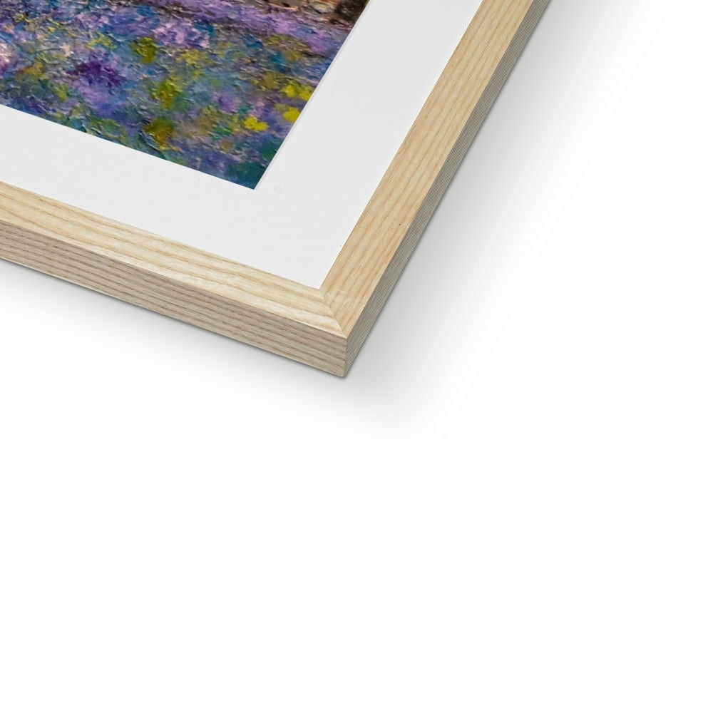 Scottish Paintings - ' Highland Bluebells ' Framed & Mounted Print