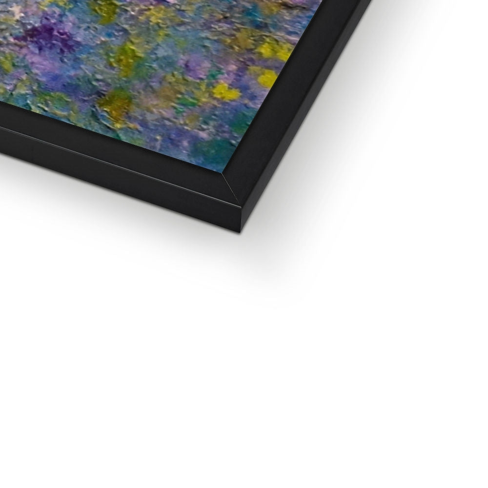 Scottish Paintings - ' Highland Bluebells ' Framed Print