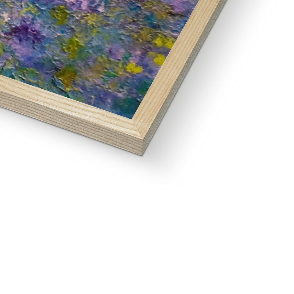 Scottish Paintings - ' Highland Bluebells ' Framed Print