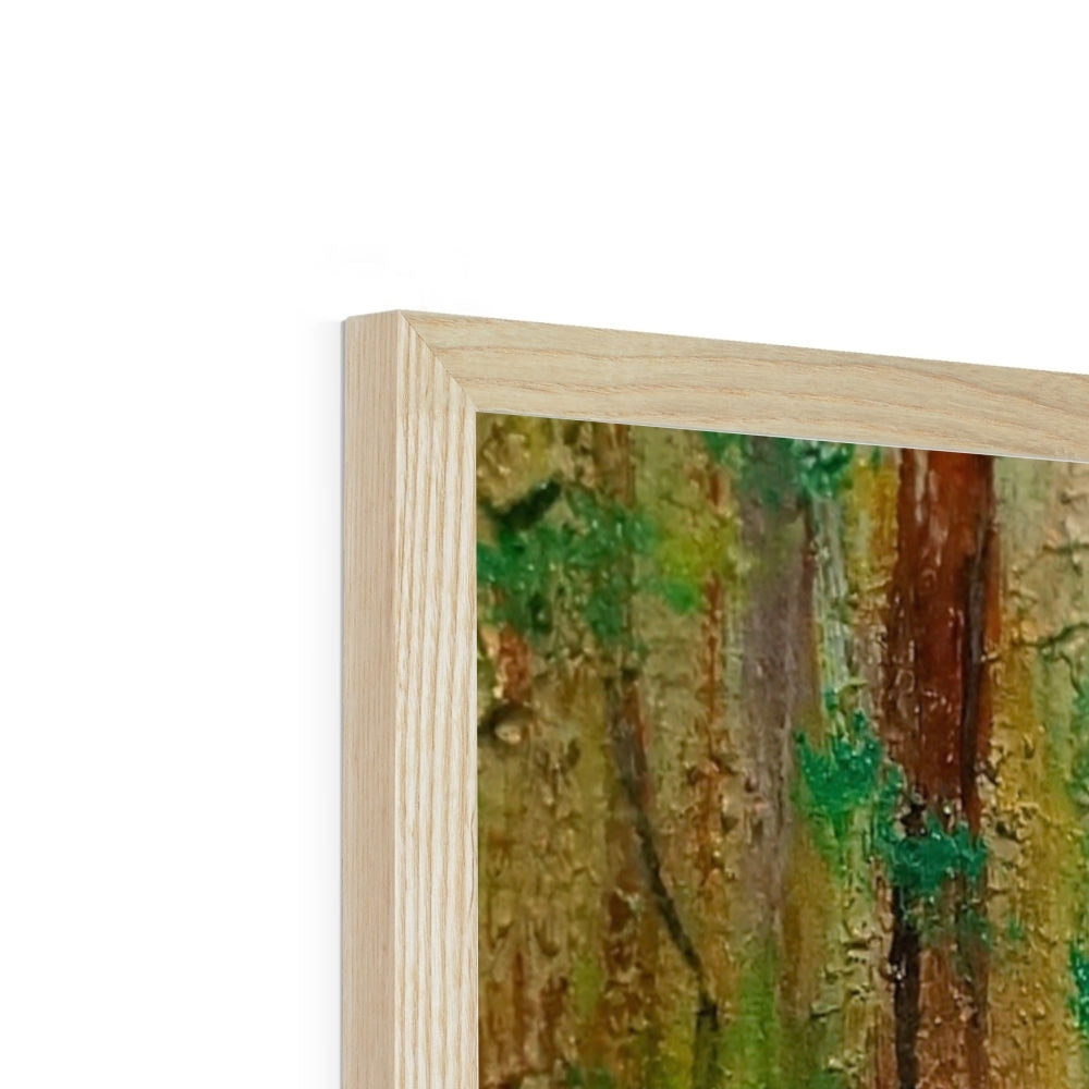 Scottish Paintings - ' Highland Bluebells ' Framed Print