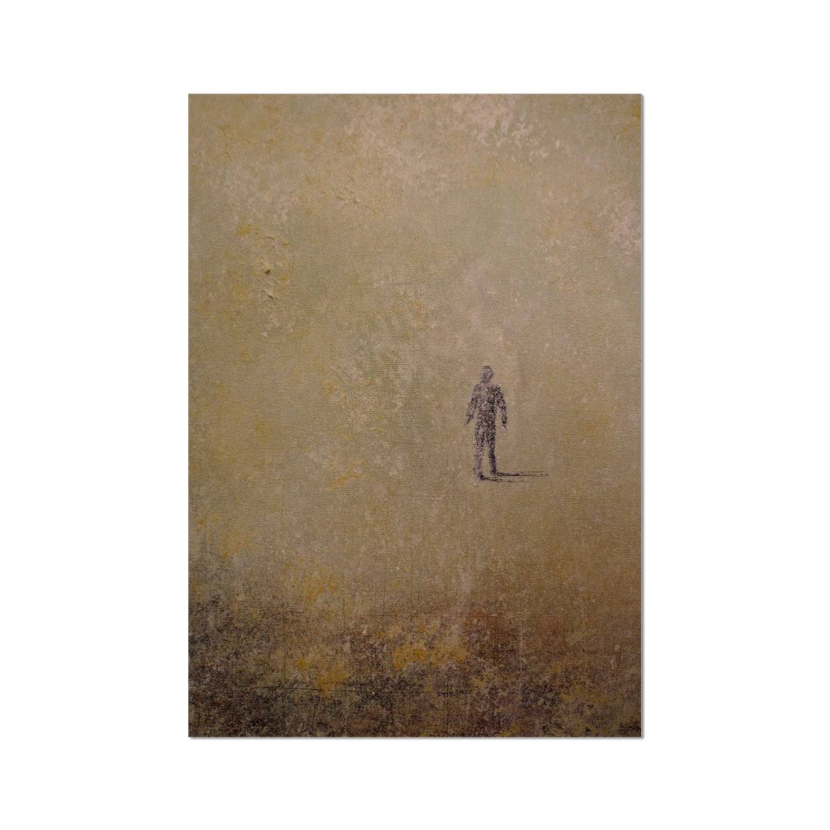 Scottish Paintings - ' Into The Munro Mist ' Fine Art Print