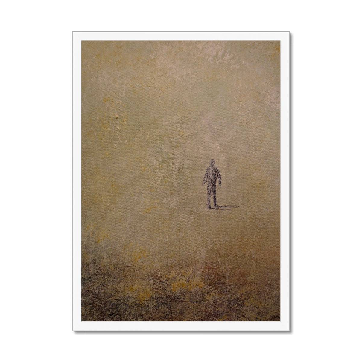 Scottish Paintings - ' Into The Munro Mist ' Framed Print