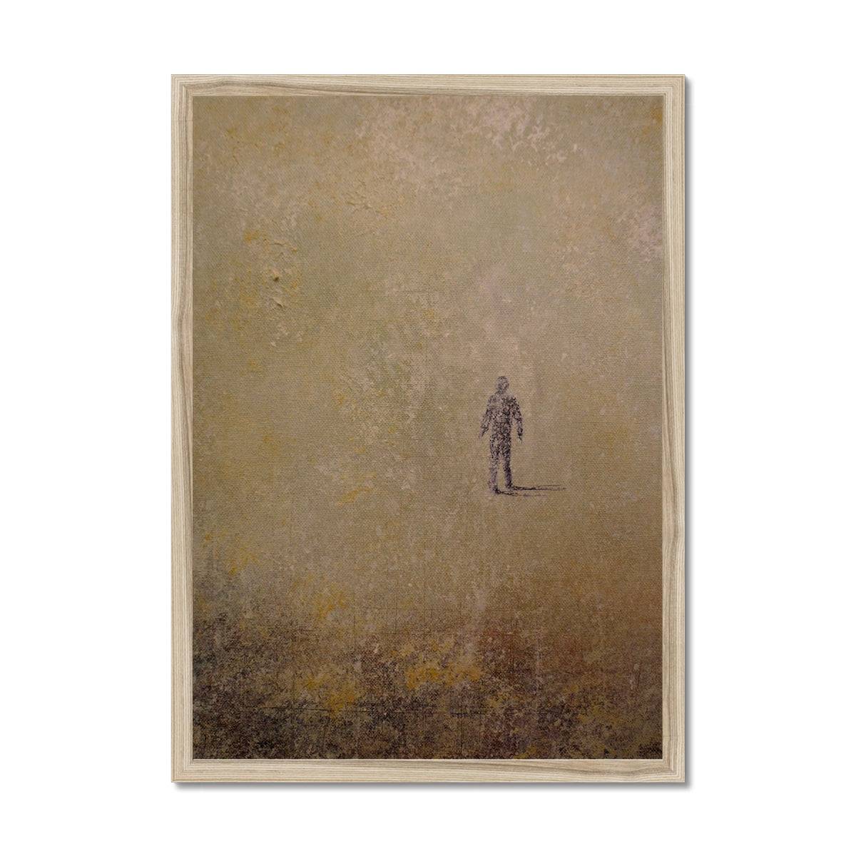 Scottish Paintings - ' Into The Munro Mist ' Framed Print