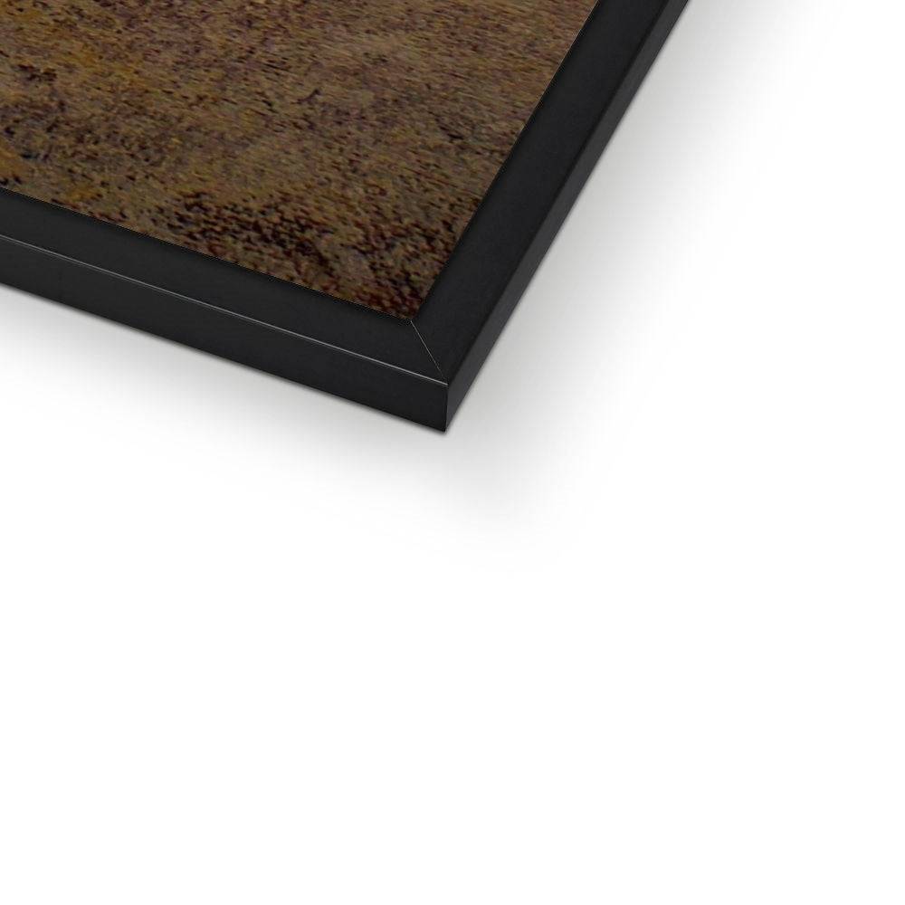 Scottish Paintings - ' Into The Munro Mist ' Framed Print