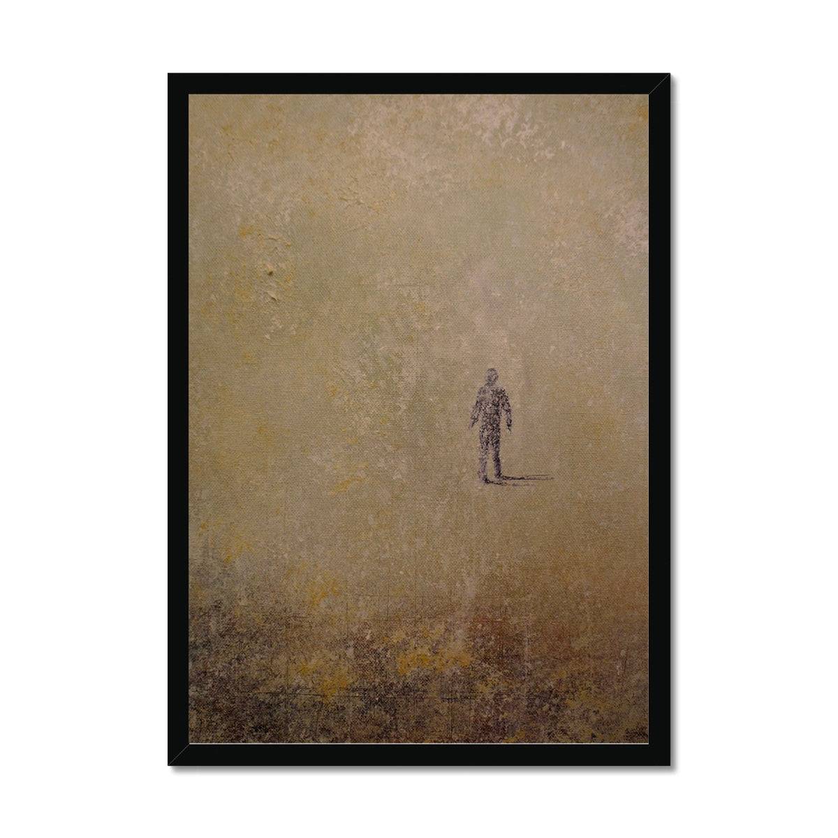 Scottish Paintings - ' Into The Munro Mist ' Framed Print