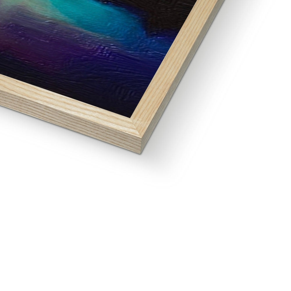 Scottish Paintings - ' Loch Faskally Dusk ' Framed Print.