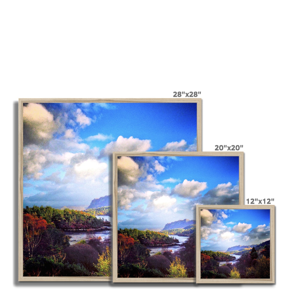Scottish Paintings - ' Plockton ' Framed Print