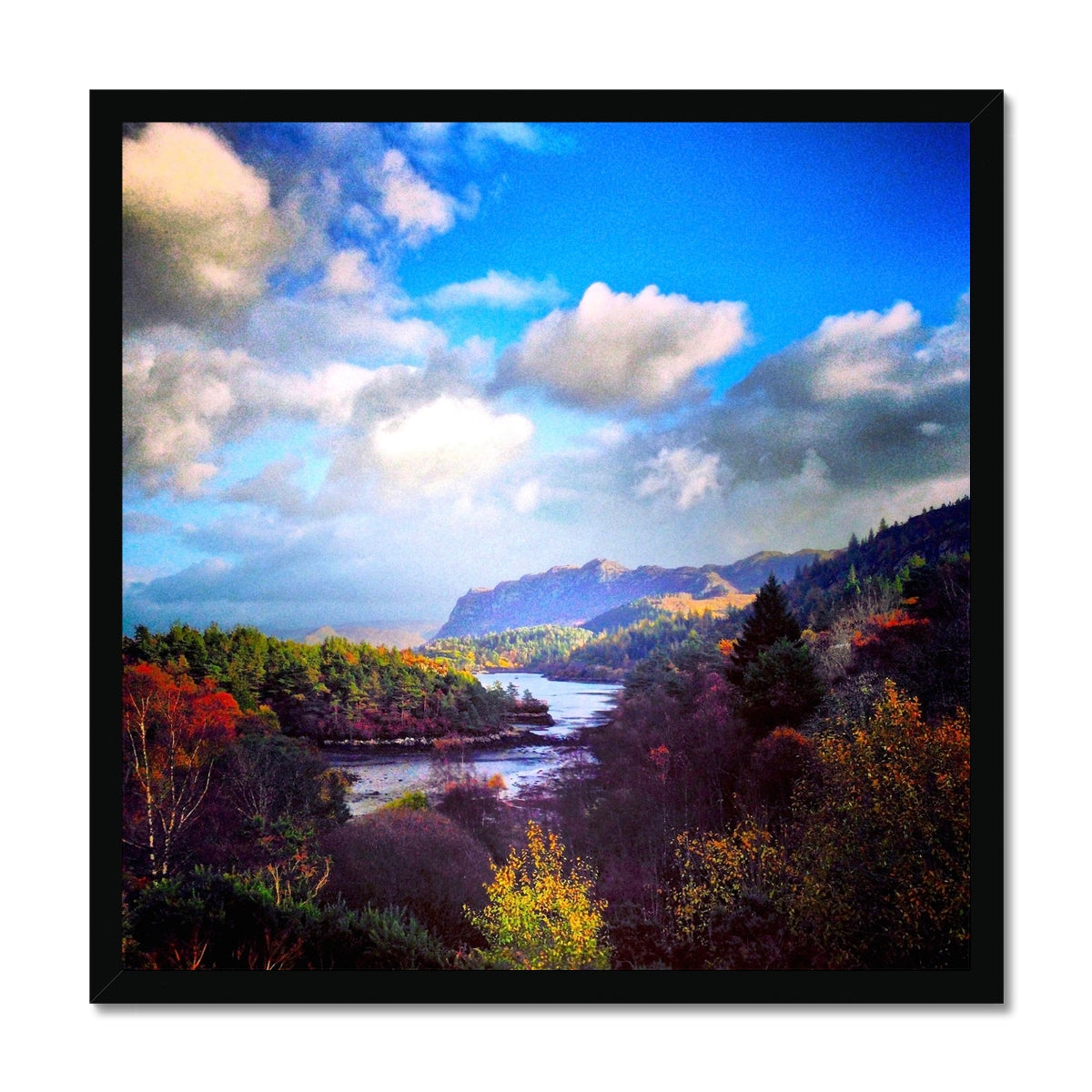 Scottish Paintings - ' Plockton ' Framed Print