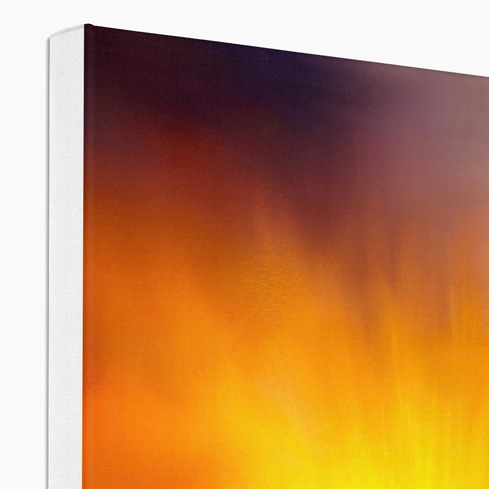 Scottish Paintings - ' Skye Sunset ' Canvas