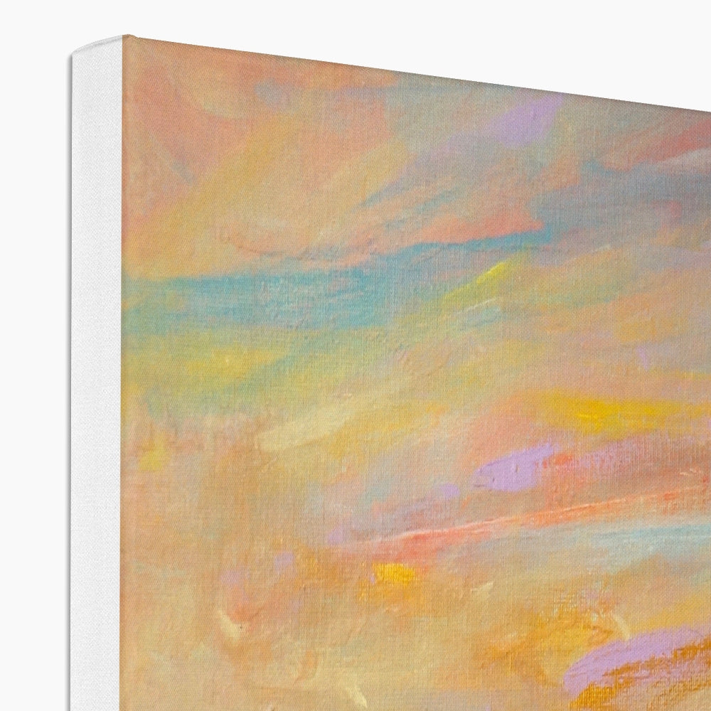 Scottish Paintings - ' The Sleeping Warrior Arran ' Canvas