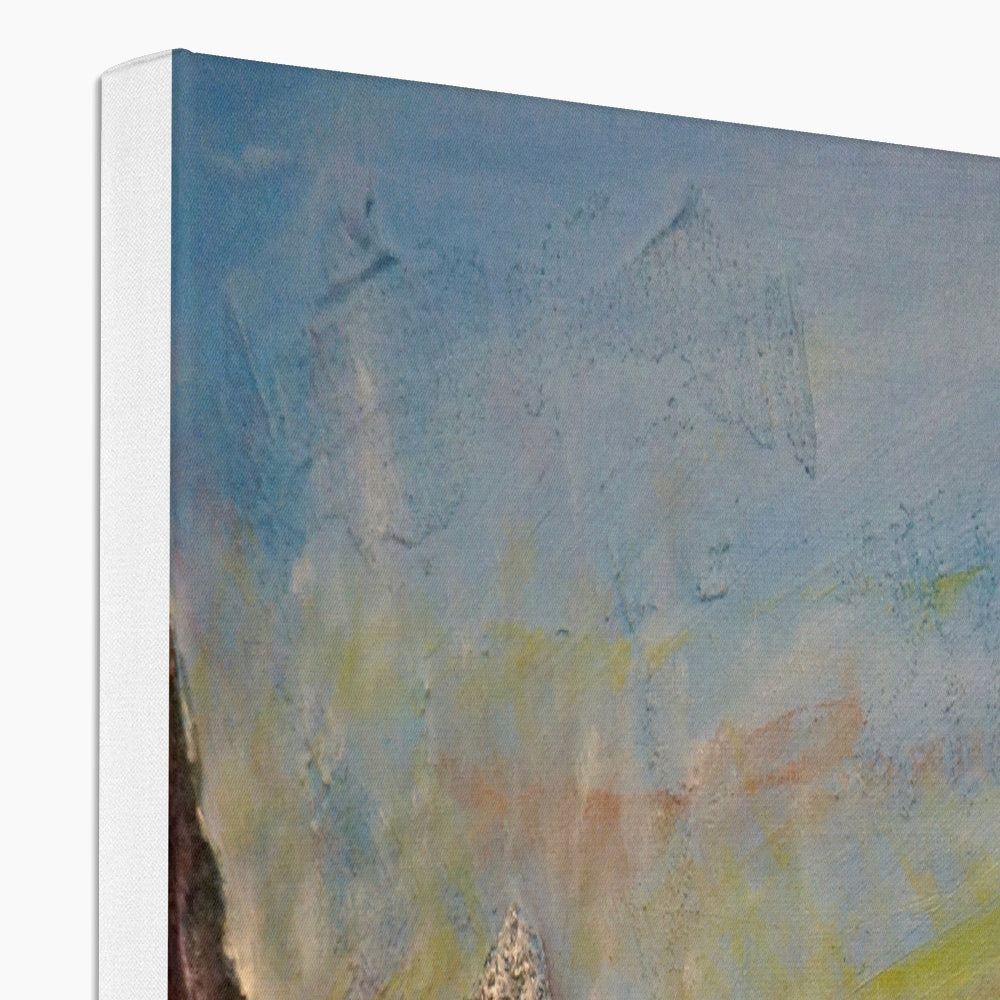 Scottish Paintings - ' Three Sisters Of Glencoe ' Canvas
