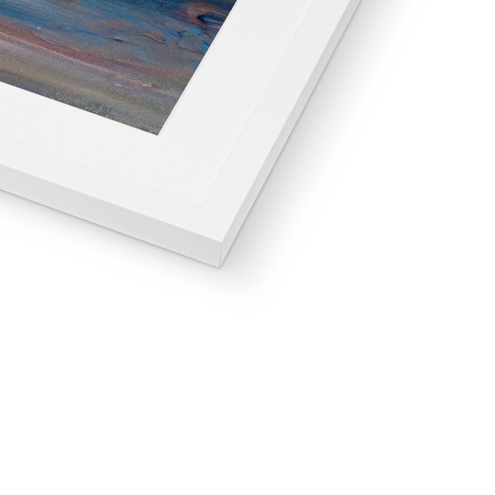 Scottish Paintings - ' Tiree Dawn ' Framed & Mounted Print