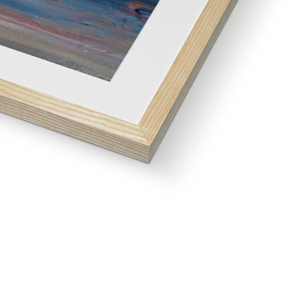 Scottish Paintings - ' Tiree Dawn ' Framed & Mounted Print