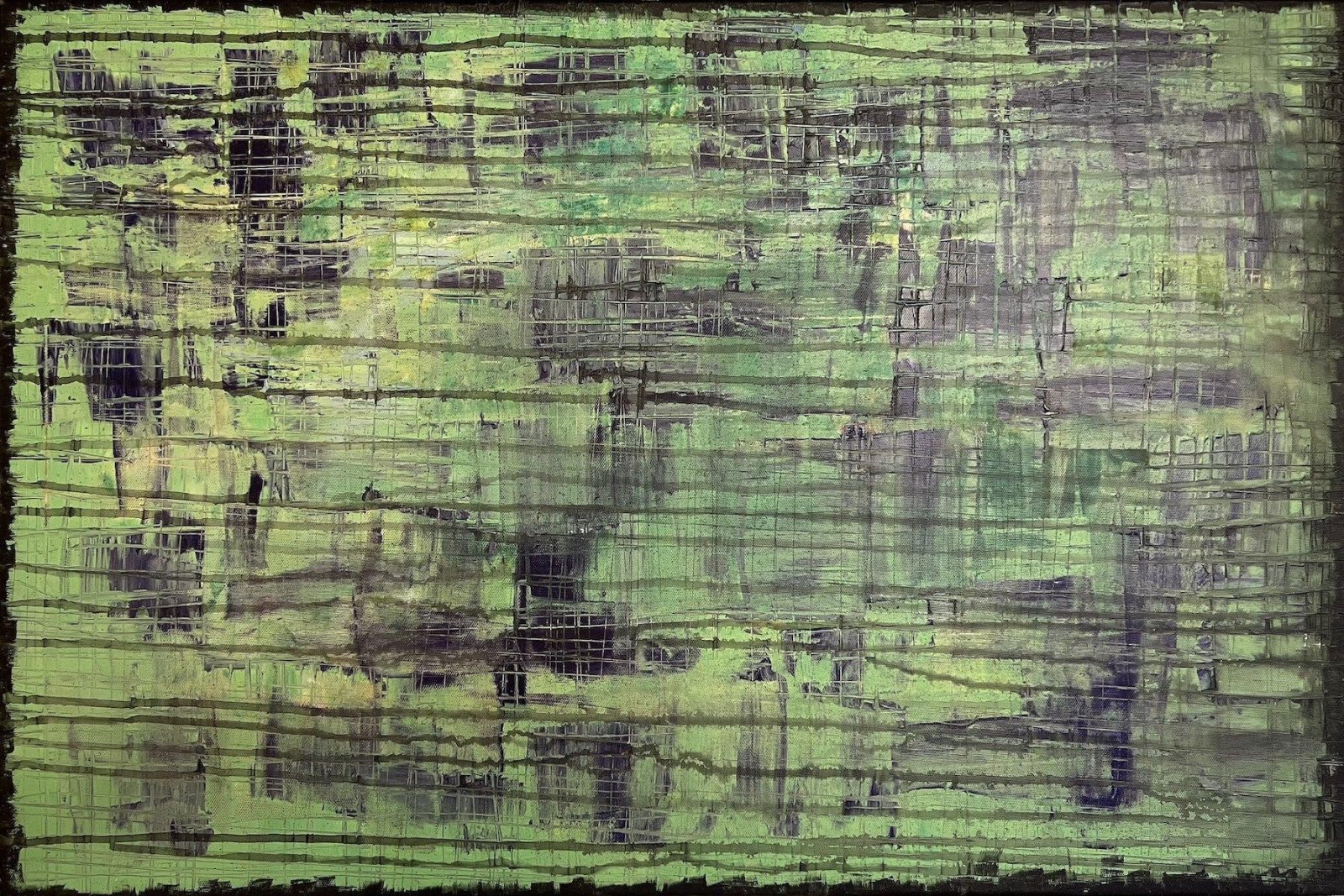 Shimmering Forest Horizons Original Painting | Scottish Art Gifts