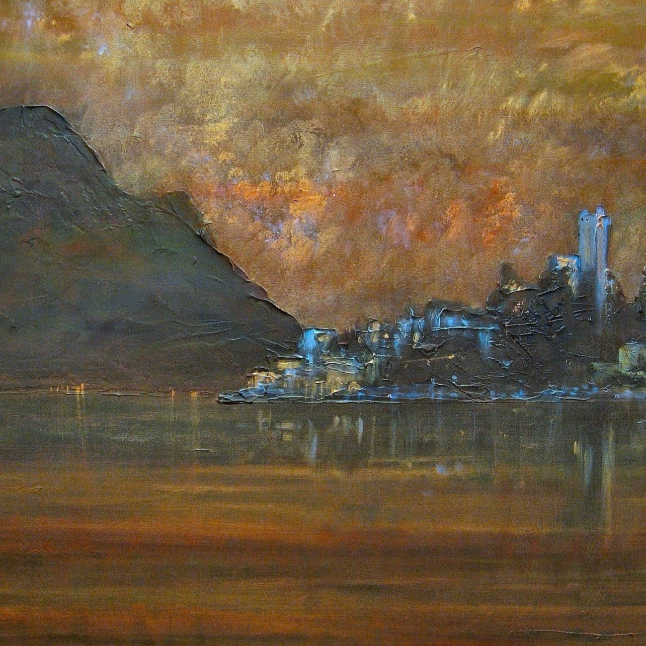 Sirmione Dusk Italy Art Prints
