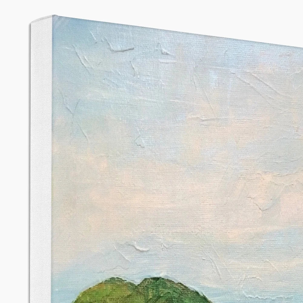 A Skye Cottage Canvas - Art Gallery Scotland Worldwide Shipping Scottish Landscape Paintings and Prints by Artist Hunter