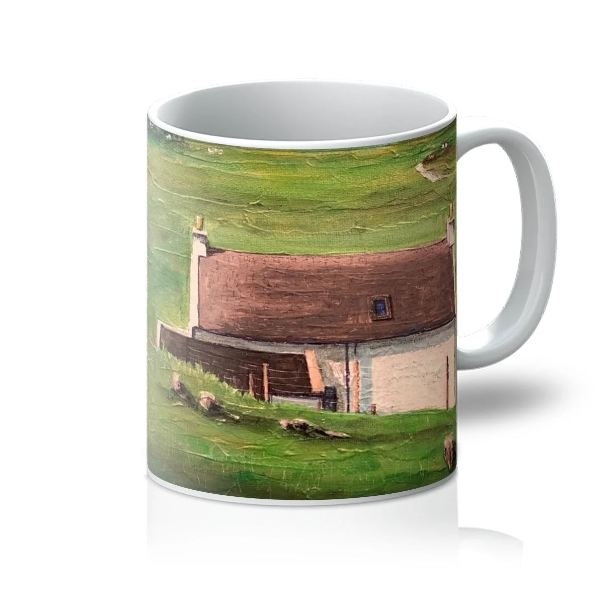 A Skye Cottage Mug - Art Gallery Scotland Worldwide Shipping Scottish Landscape Paintings and Prints