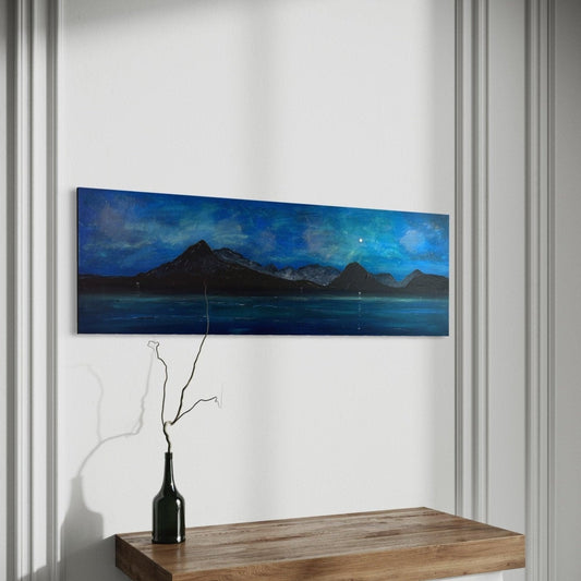Skye Prussian Twilight Original Painting | Scottish Art Gifts