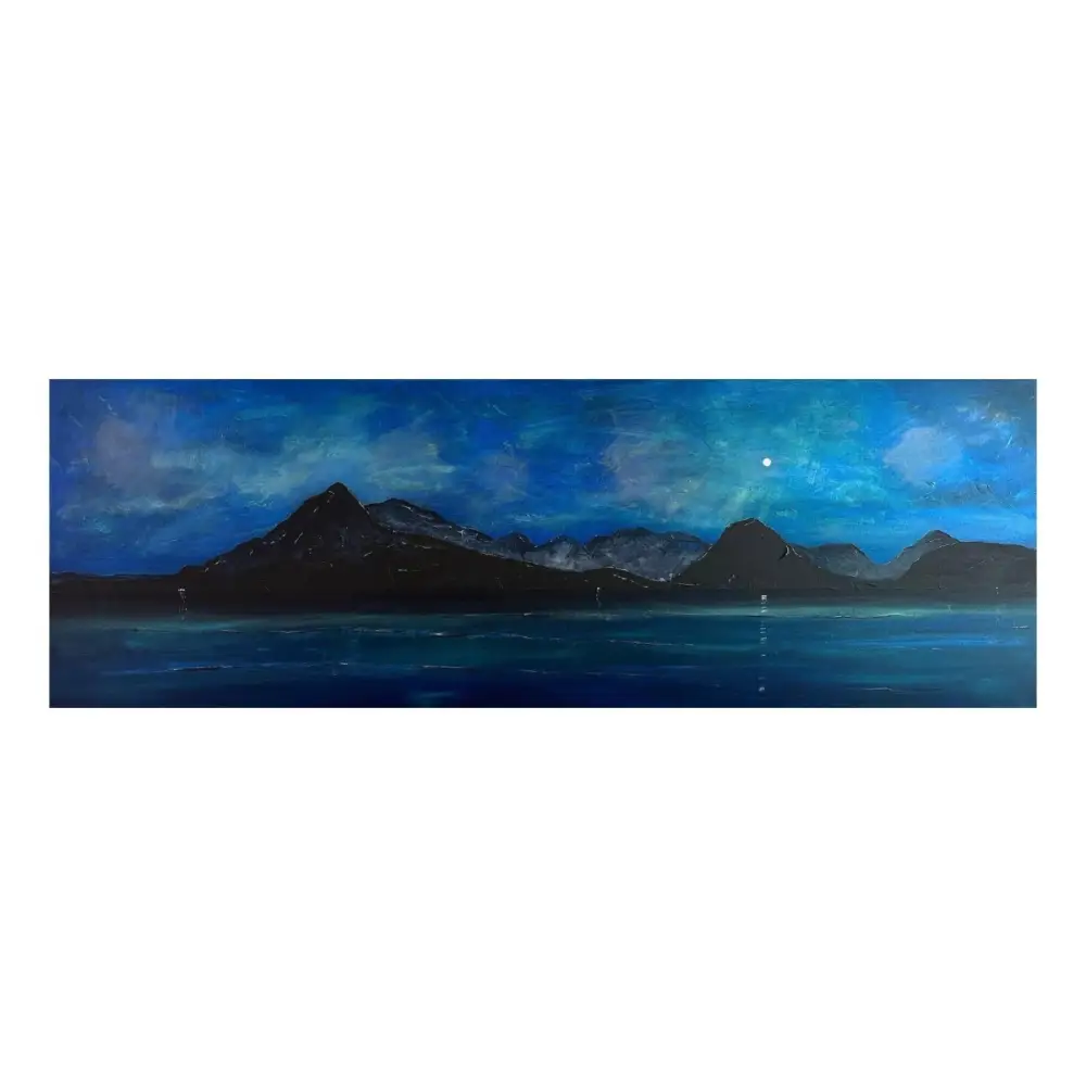Panoramic Prussian Twilight Art by Kevin Scottish Artist
