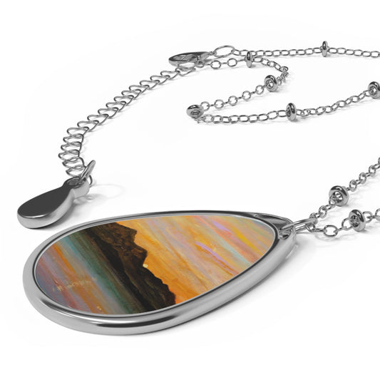Sleeping Warrior Arran Art Necklace | Scottish Art Gifts