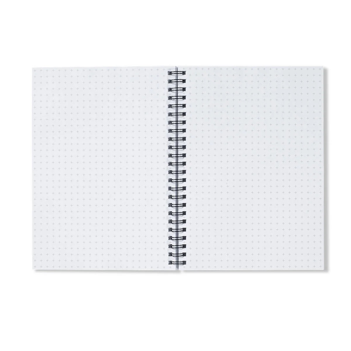 The Sleeping Warrior Arran Notebook - Art Gallery Scotland Worldwide Shipping Open Spiral-bound Dotted Scottish Landscape by Artist Hunter