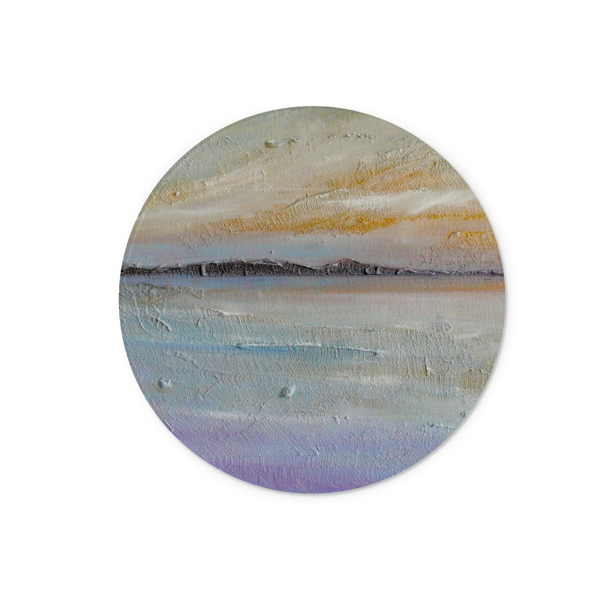 Sollas Beach North Uist Art Gifts Glass Chopping Board | Hebridean Islands Art Gallery | Paintings, Prints, Homeware and Art Gifts From Scotland By Scottish Artist Kevin Hunter