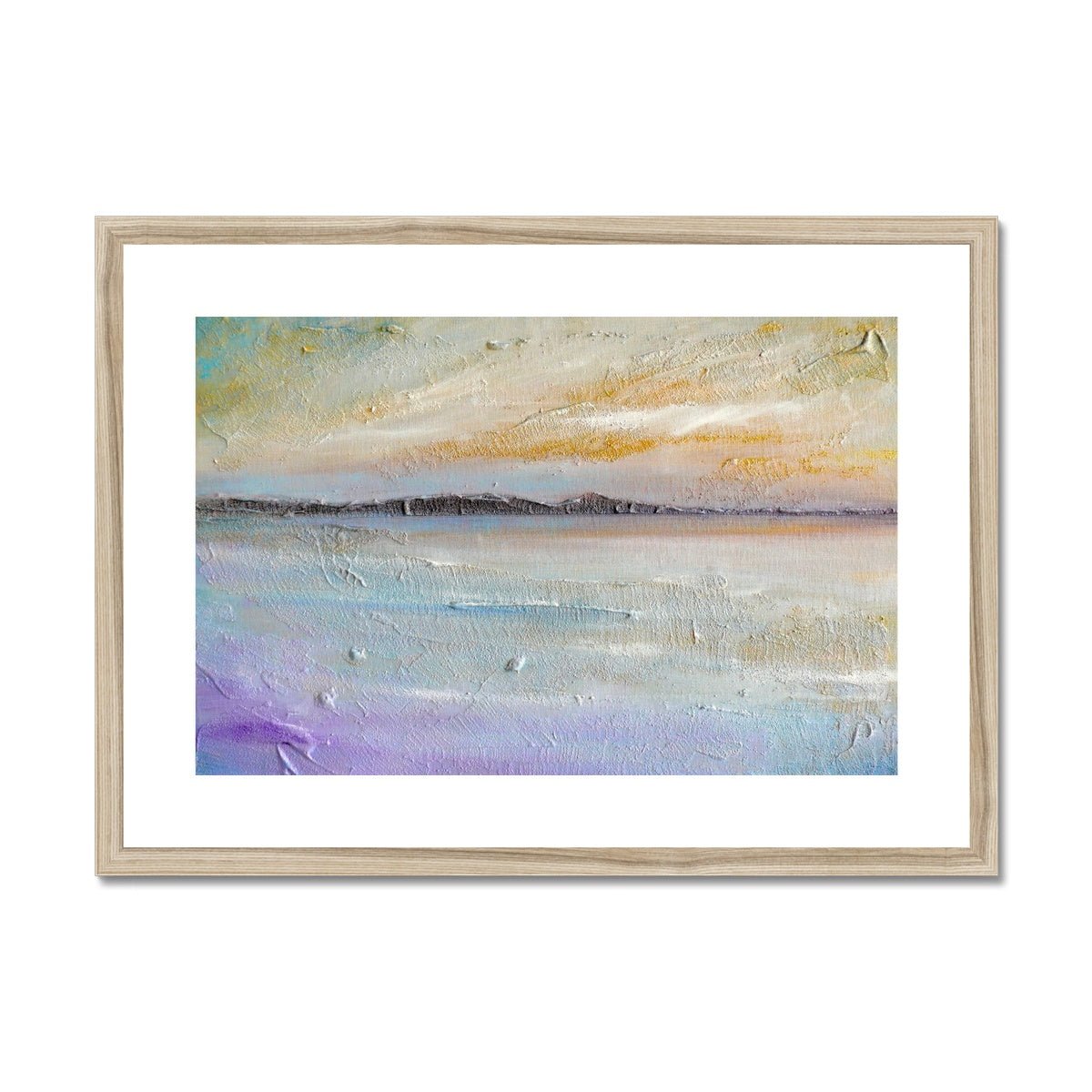 Sollas Beach North Uist Painting | Framed & Mounted Prints From Scotland