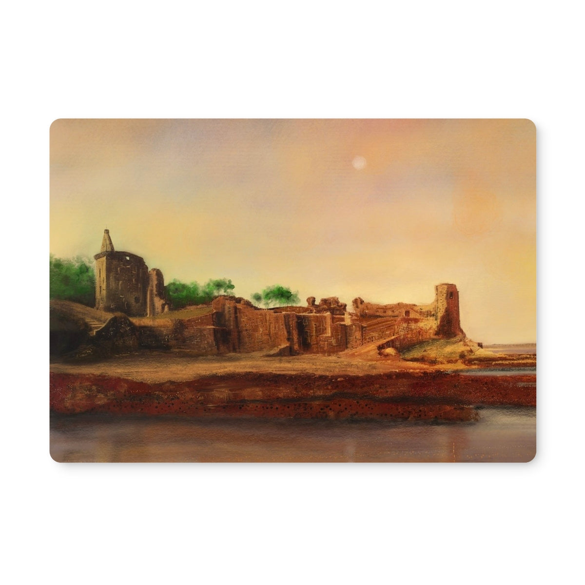 St Andrews Castle Art Gifts Placemat