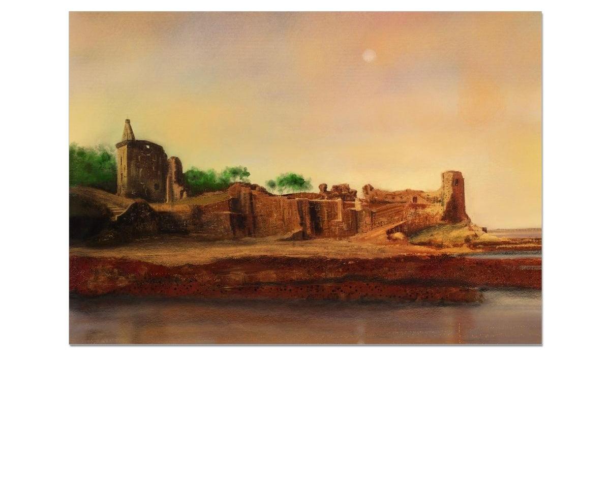 St Andrews Castle-art-painting-scotland