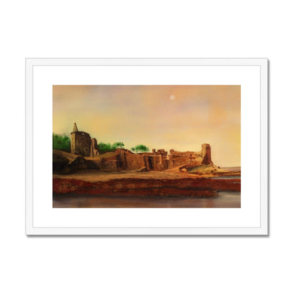 St Andrews Castle Painting | Framed &amp; Mounted Prints From Scotland