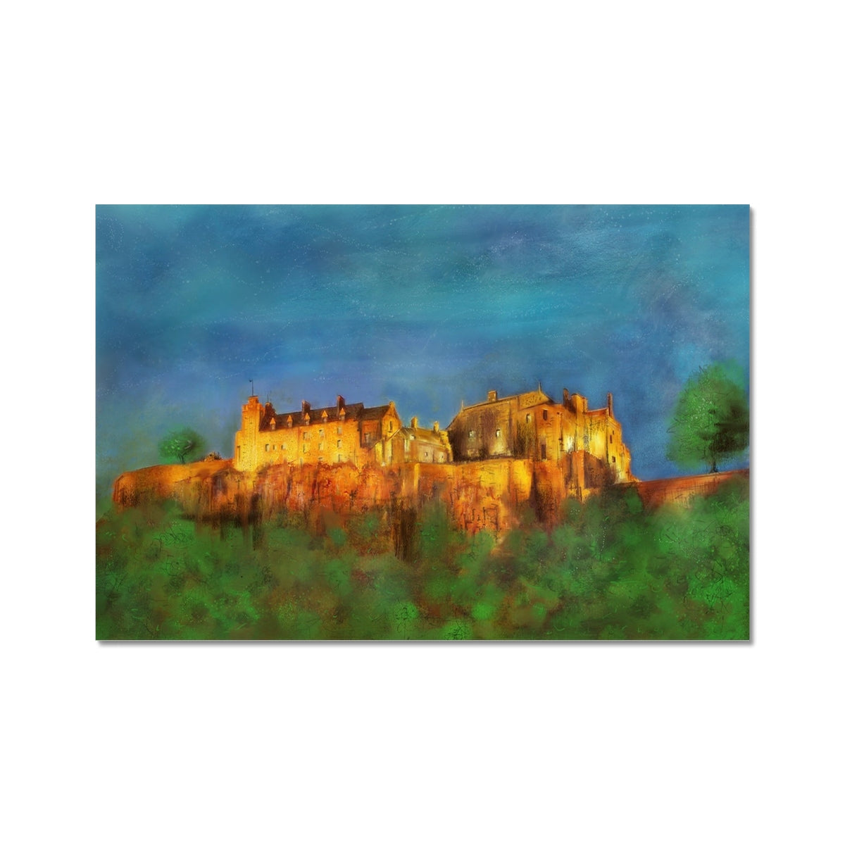 Stirling Castle Scotland Signed Art Print