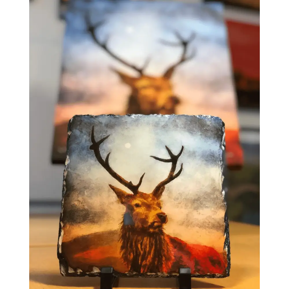 Kevin Hunter Scottish Slate Art from Storr Skye