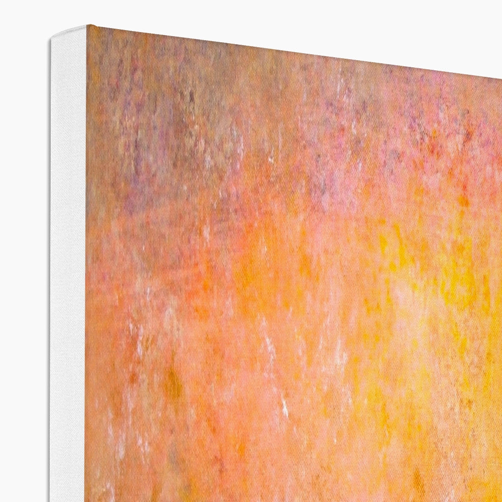 Sunrise Mist Horizon Abstract Canvas | Abstract &amp; Impressionistic Art Gallery | Paintings, Prints, Homeware and Art Gifts From Scotland By Scottish Artist Kevin Hunter