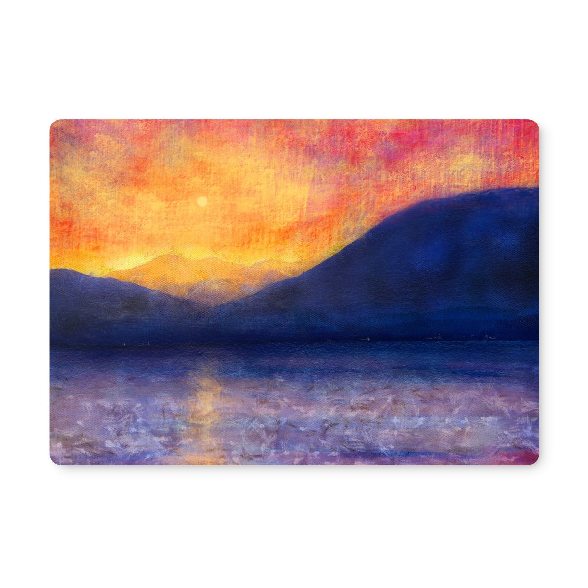 Sunset Approaching Mull Art Gifts Placemat