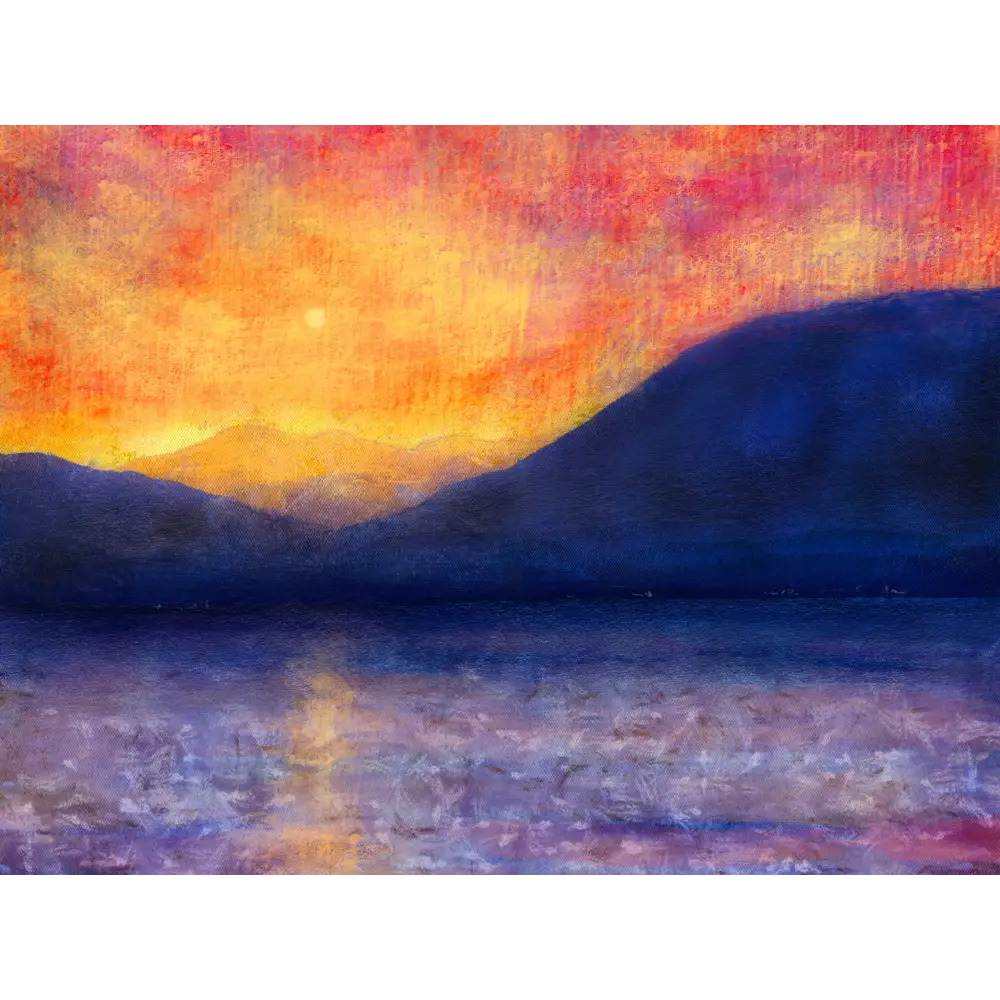 Sunset Approaching Mull - Scottish Art Prints - Hebridean Islands Gallery Scotland