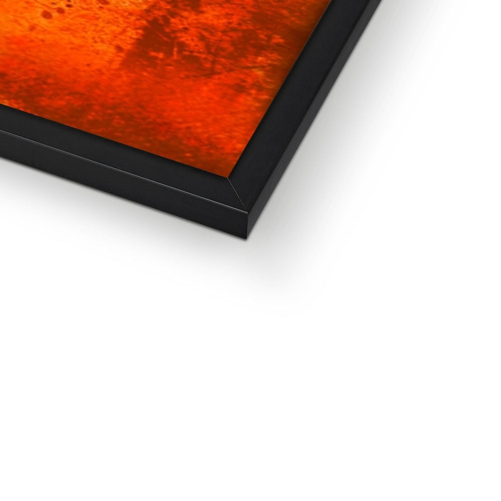 Sunset Horizon Abstract Painting | Framed Prints From Scotland