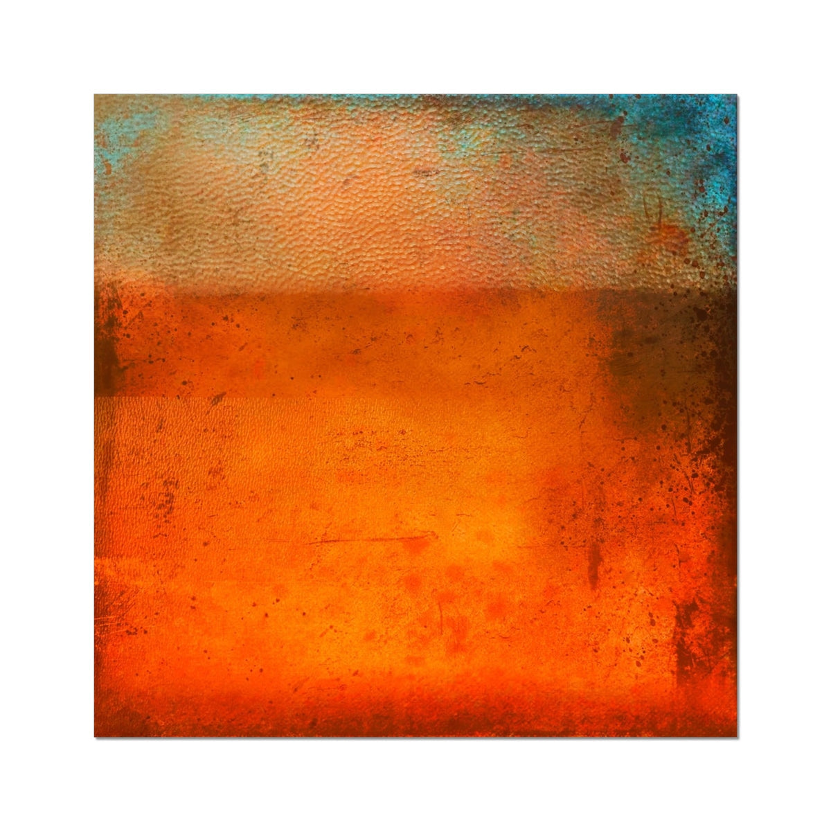 Sunset Horizon Abstract Painting | Signed Art Prints From Scotland | By Scottish Artist Hunter