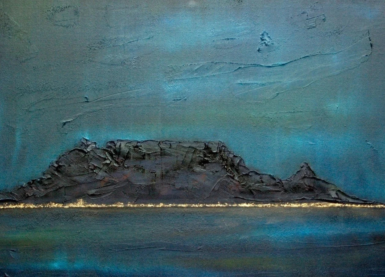 Table Mountain South Africa - World Art Gallery Scotland Worldwide Shipping Textured Mountain Landscape Kevin Hunter Portfolio Giclee Prints