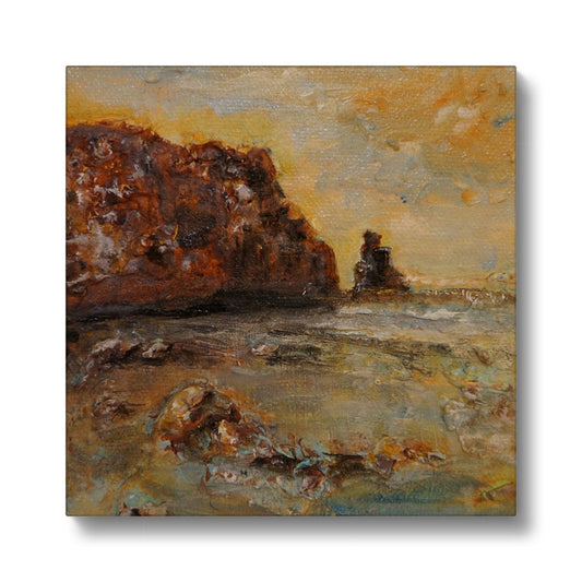 Talisker Bay Skye Eco Art Canvas Print | Scottish Art Gifts