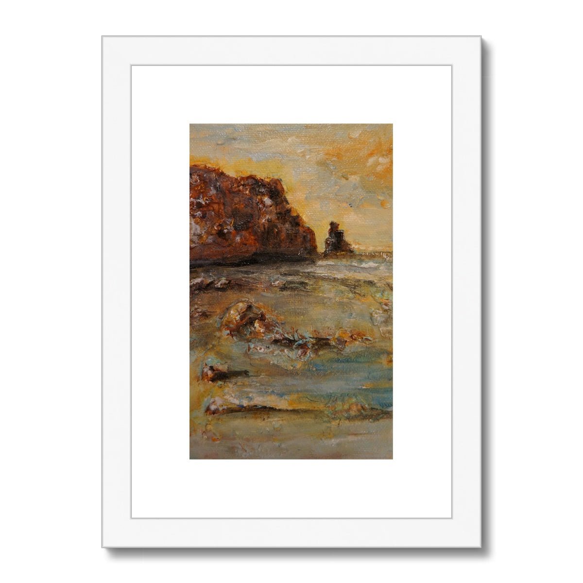 Talisker Bay Skye Painting | Framed &amp; Mounted Prints From Scotland