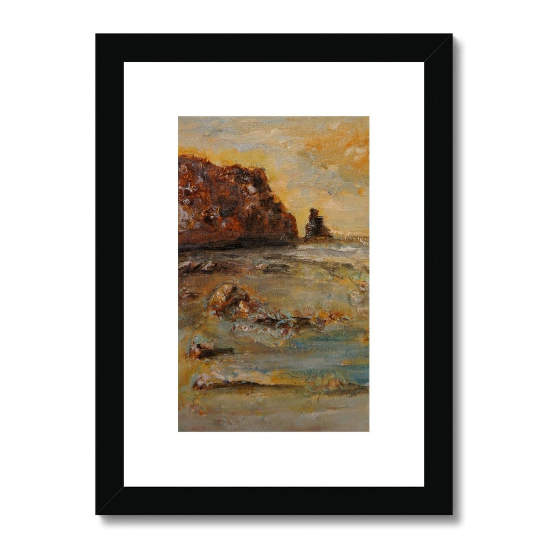 Talisker Bay Skye Painting | Framed &amp; Mounted Prints From Scotland