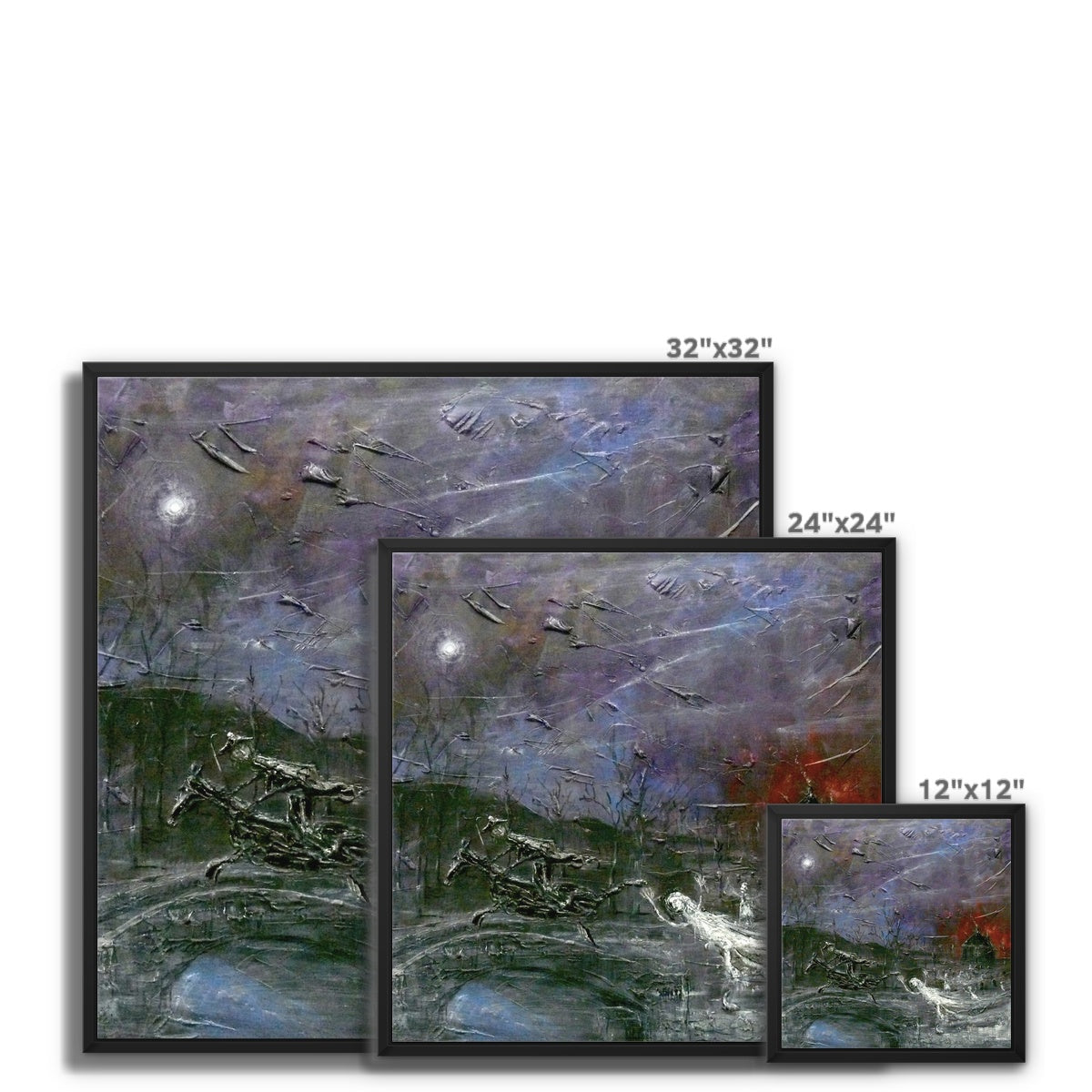 Tam O Shanter Framed Canvas