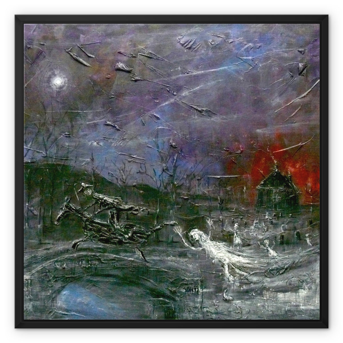 Tam O Shanter Framed Canvas