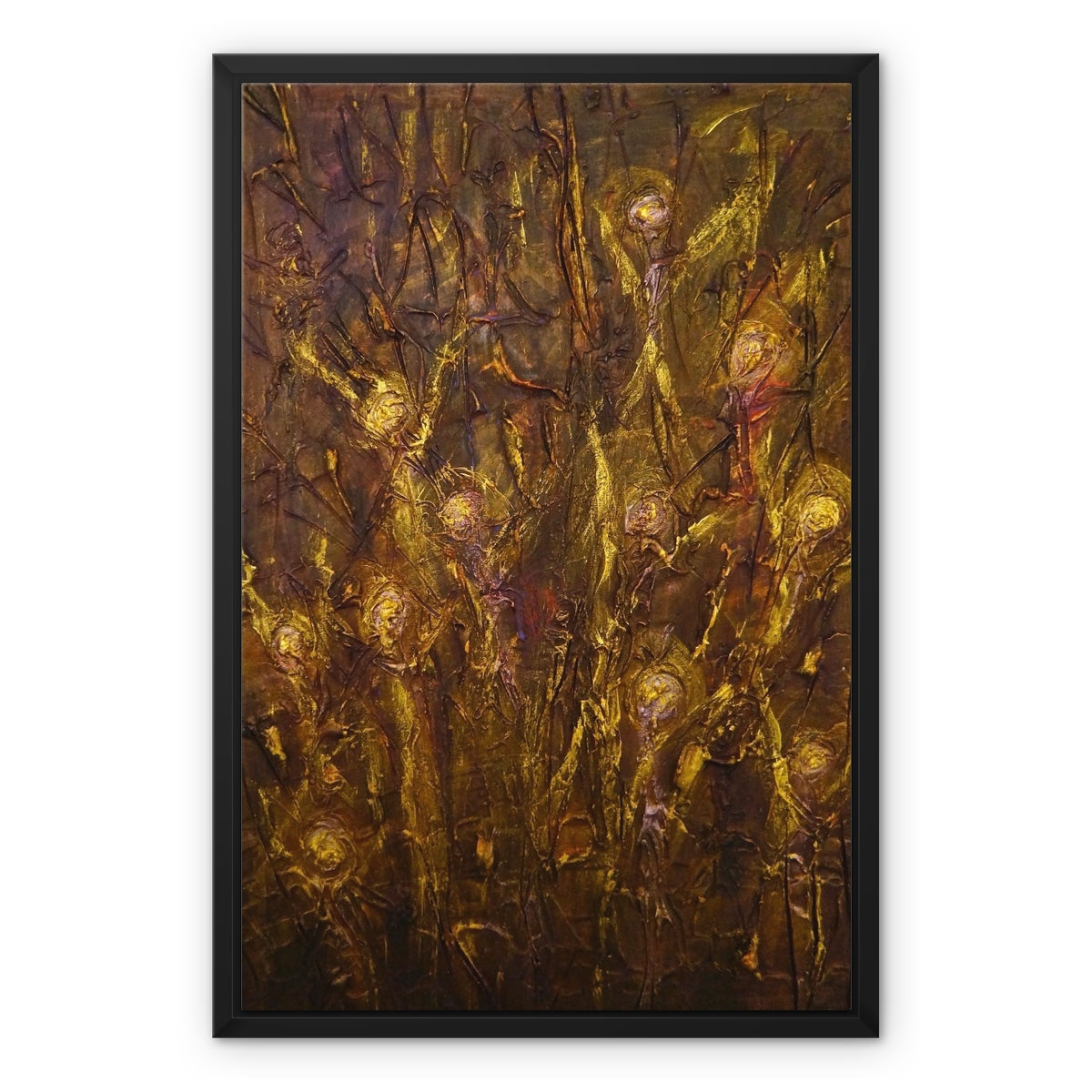 The Alloway Auld Kirk Witches Framed Canvas