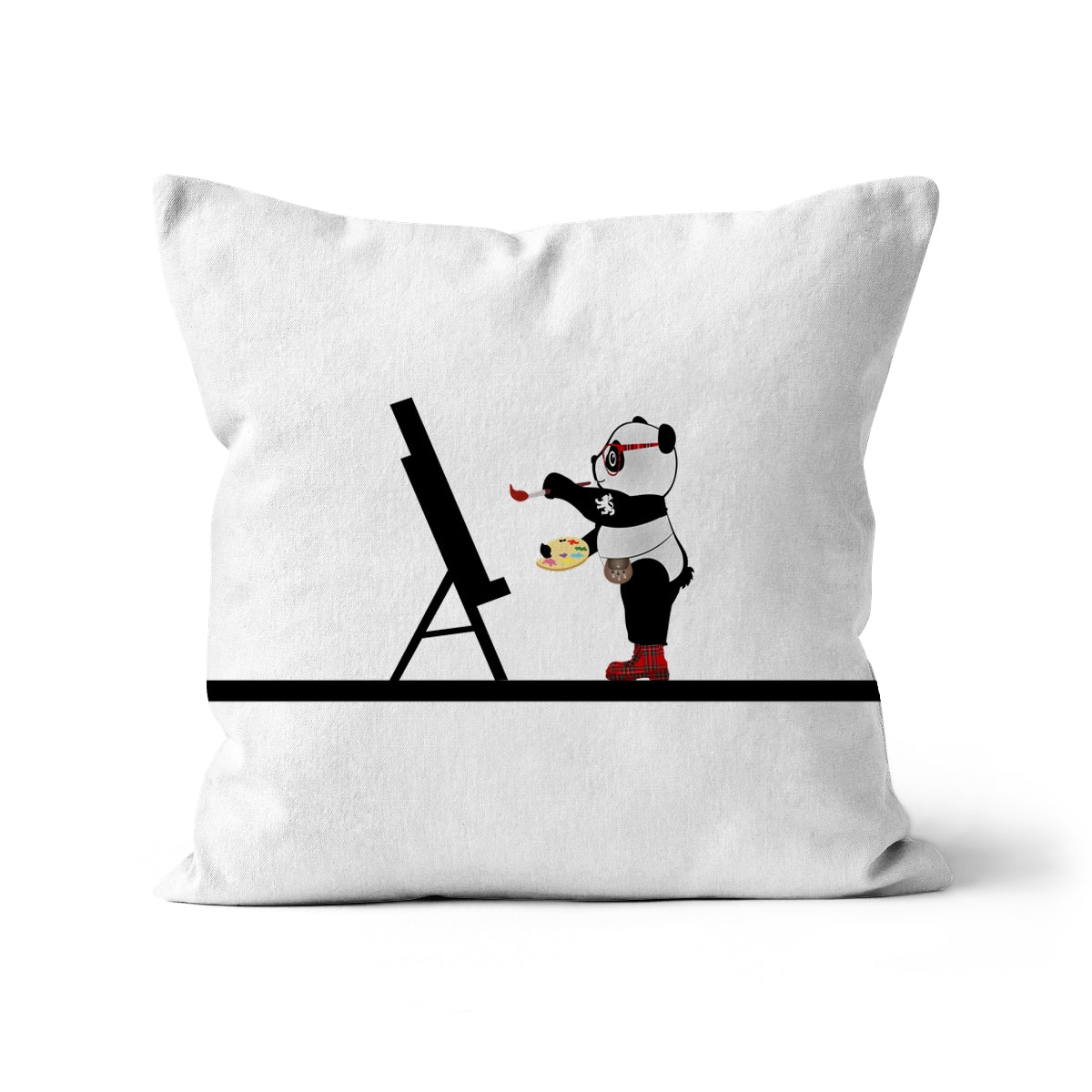 The Artist | Panda Disco | Graphic Art | Cushion