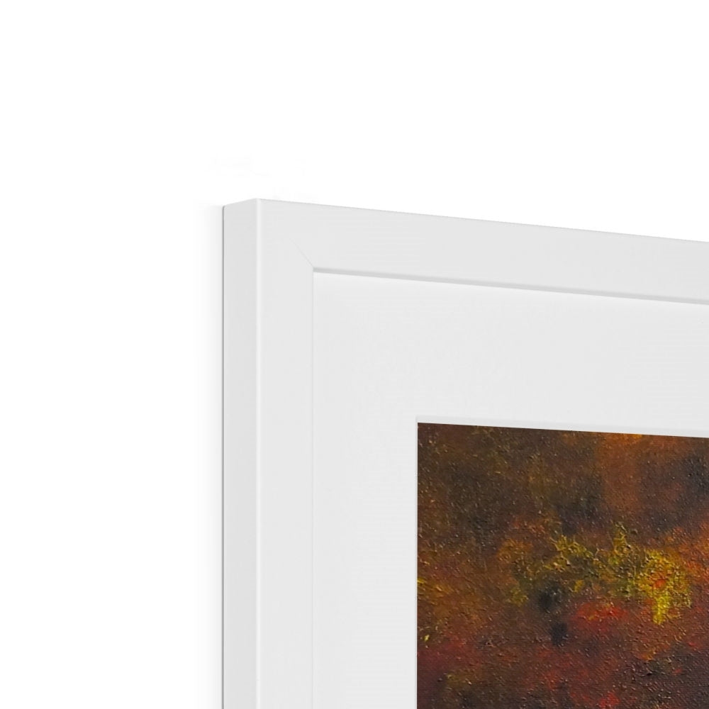 The Autumn Wood Abstract Painting | Framed &amp; Mounted Prints From Scotland