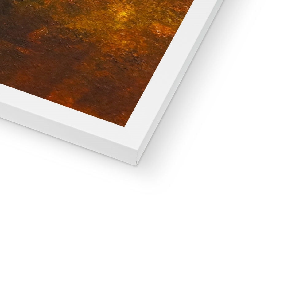 The Autumn Wood Abstract Painting | Framed Prints From Scotland