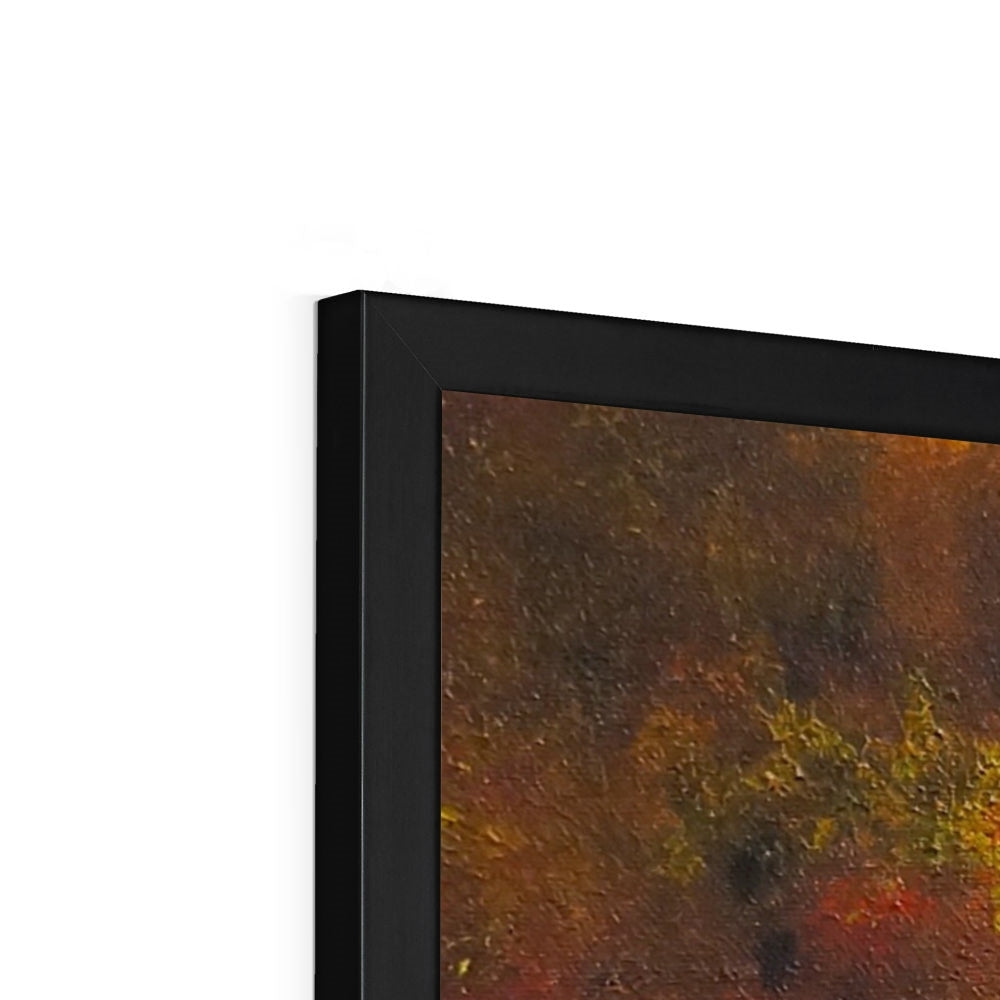 The Autumn Wood Abstract Painting | Framed Prints From Scotland