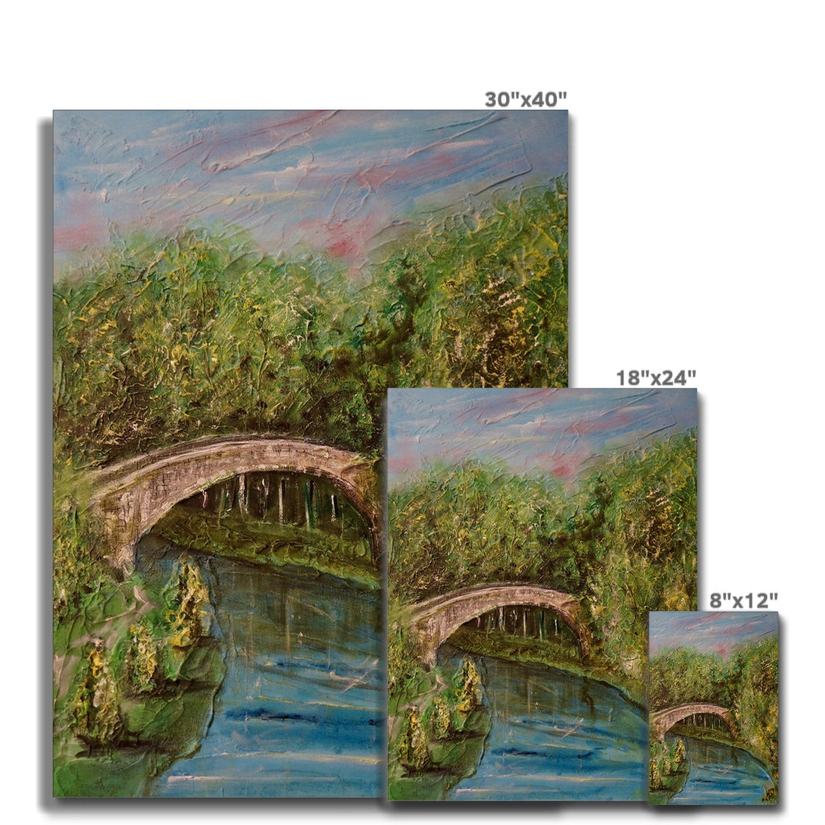 The Brig O Doon Painting | Canvas Prints From Scotland